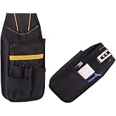 Tool Belt Bag, Multipurpose Tool Holder with Adjustable Waist Strap Brivolage Electricians Carpenters and Builders
