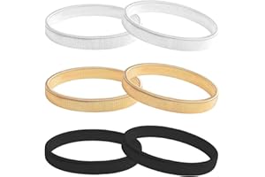 Aomig Brazalete Camisa, Antideslizantes Brazeletes Elásticos, Elasticos para Mangas, manga de camisa Larga antideslizante, Soporte de Manga de Camisa Metal para Hombre Mujer