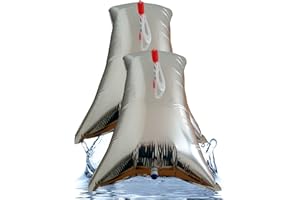 ‎SUPERFIND24 Superfind24® Wasserbeutel, Wassersack, Wasserblase, 2x220 Liter Prepper Wasser Notfallvorsorge Set für die Badewanne und mehr! TOP Qualität