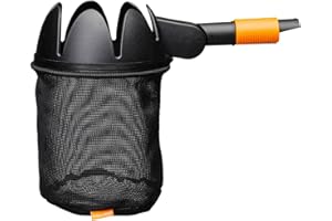 Fiskars Coglifrutta per manici Fiskars QuikFit, Testa di attrezzo, Lunghezza: 32 cm, plastica rinforzata con fibra di vetro/Cotone, Nero/Arancione, QuikFit, 1000693