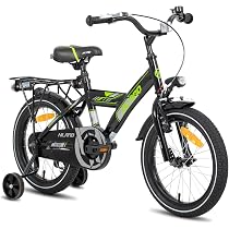 Fischer Fahrrad Seitenständer für Kinderfahrräder | 12-20 Zoll | Höhenverstellbar