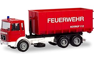 Herpa- Uomo Camion dei Pompieri, Veicolo in Miniatura, 310963