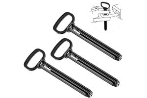 Enhon 3 Stück Toys Kupplungsbolzen Car Zubehör für Traktoren Zubehör für Trettraktoren zum Anhängen von Trailern, Zubehör für Kinderfahrzeuge, Schwarz Hochwertiger Kunststoff