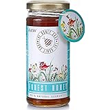 THE HONEY SHOP - Raw Organic Wild Forest Honey - 100% Pure and Natural - Unprocessed, Unfiltered, Unpasteurized-320g