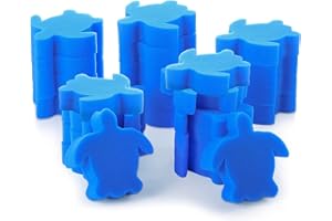 Besmrpg Packung mit 16 ölabsorbierenden Schwämmen Pool-ölabsorbierende Schwämme, leichte tragbare Schwämme, Wiederverwendbare ölabsorbierende Schwämme, geeignet für Whirlpools, Schwimmbäder, Spas