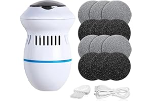 FiTspi Elektryczna szlifierka do stóp, regulowany pilnik do stóp, narzędzie do usuwania martwego naskórka, USB, elektroniczna adsorpcja próżniowa, szlifierka do stóp, pedicure, narzędzia do