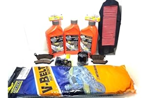 AER MOTO SPARE PARTS Tecneco Kit Huile Filtre Courroie rouleaux Honda SW T 400 2009 2010 2011 2012 2013