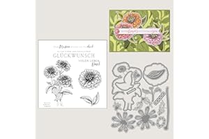 MRETCZC 2024 Neue klar Stempel Weihnachten für Metall Schneiden sterben und Stempel Set,Scrapbooking DIY Geburtstage Fotoalbum Kunst Handwerk Stamping Supplies (X6484-stempel und Stanzformen Set)