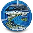 AG-Lite Rubber Hot & Cold Water Rubber Garden Hose: Ultra-Light & Super Strong - 10 Year Warranty (3/4" x 15')