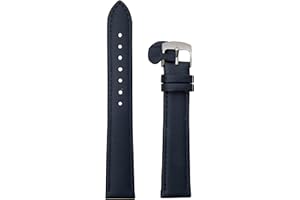 GL LEATHER ACCESSORIES Extra Long Ladies Women's Thin Leather Watch Strap 17 Colours