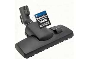 DECLEAN Staubsaugerdüse kompatibel mit Miele Staubsauger [alle Böden] Ersatzteile C1 C2 C3 Complete Compact Classic S8340 S8 S6 S5 PowerLine EcoLine – Bürste für Teppich Laminat Parkett Fliesen Kork Reinigung