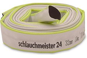 CALEIDO-CONCEPT IDEEN FÜR DEIN LEBEN Tubo in Tessuto Industriale e da Costruzione - Ø 32 mm (1 1/4 Pollice) - 10 Metri di Tubo Piatto