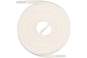 MOUNT SWISS Un par de cordones Monte Swiss © Premium, 100% algodón, resistentes a roturas, 7 mm de ancho, entre 45 y 200 cm de longitud