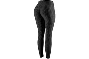 DEBAIJIA Yoga Legging Donna Allenamento PalestraFitness Pantaloni Sport Pants Fitness Vita
