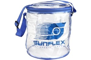 Sunflex Sport PVC Tischtennis Ball-Tasche ungefüllt