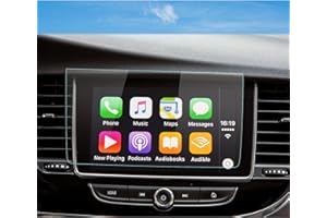 RUIYA Osłona ekranu ze szkła hartowanego do Opel Mokka X SUV Opel Navi 900 IntelliLink 8.0 2016-2018, krystalicznie przezroczysta folia ochronna HD (8 cali)