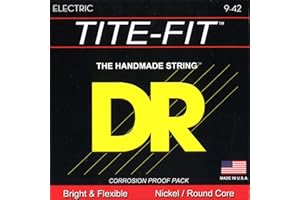 DR Strings Tite-Fit 9-42 Cadena Set para guitarra eléctrica