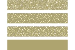 HEYDA Faltpapierstreifen f¸r Frˆbelsterne, gold VE = 1