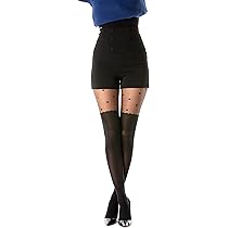 Collant Donna Gi&Gi Fantasia Con Riga Posteriore - 40 Denari, Made In Italy, Comodi Ed Eleganti - Foto 4