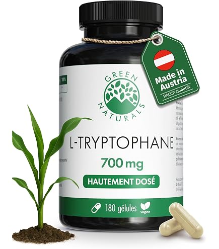 Complément L-Tryptophane 500mg Sowelo - 120 Capsules Végé, Sommeil & Humeur, Sans OGM, Neuf, Péremption 07/2027