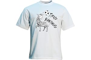 DND DI D'ANDOLFO CIRO T-Shirt Maglia Bambino e Bambina Tifoso Bianconero Calcio Juve, Stampata Direttamente su Tessuto