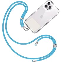 Cordon Main Libre TBOC - Lanière Réglable Universelle Pour Téléphone + 2 Patchs Supplémentaires - Compatible Toutes Marques