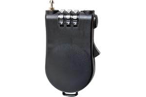 COGHLAN Basic Nature Unisex – Erwachsene Zahlenschloss mit Drahtseil-55600, Mehrfarbig, One Size