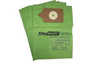 Filtamagic Compatible Double Layer Paper Vacuum Cleaner Dust Bags For ALL Numatic Henry Hetty (20)