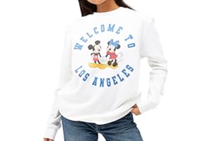 Cotton Soul Mickey y Minnie Disney - Mickey & Minnie La - Sudadera para mujer
