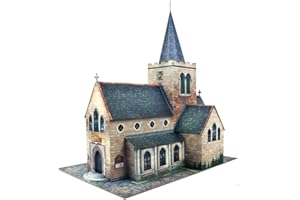 The CityBuilder O Gauge 7mm 1:43 Scale Model Railway Building Church Kit