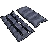 Rebecca Mobili Set 2 Polsiere Cavigliere Pesi, Cinturino Strappo Regolabile, Jogging Pilates Fitness, Casa Palestra, 2x1 kg, 