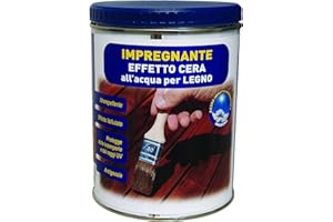 TEKNOCOATING IMPREGNANTE EFFETTO CERA ALL'ACQUA PER LEGNO (Noce Chiaro) 750ml
