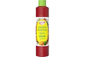 Hela Curry Gewürz Ketchup delikat (1 x 800 ml) | 800 ml (1er Pack)
