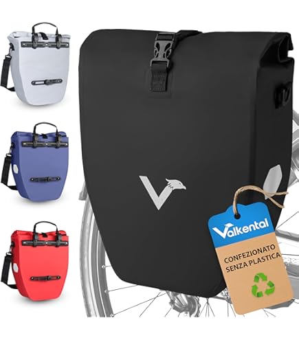 Borsa Bici B&uuml;chel 3in1 - Zaino, Tracolla E Portapacchi, 22L