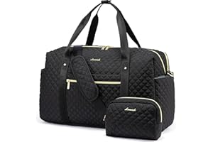 LOVEVOOK Reisetasche Damen Sporttasche Groß mit Laptopfach Weekender Handgepäck Gym Travel Duffle Bag Fitness Tasche Frauen Kliniktasche Krankenhaustasche für Reise Flugzeug Sport Leicht