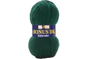 Sirdar Hayfield Bonus DK Double Knitting, Bottle Green (839), 100g by Sirdar