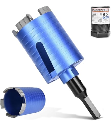 ESD TOOLS Diamantboorkroon Black Mountain, kernboor met 1 1/4 inch opname en nuttige lengte 400 mm voor beton, 112 mm ESD TOOLS Diamantboorkroon Black Mountain, kernboor met 1 1/4 inch opname en nuttige lengte 400 mm voor beton, 112 mm