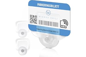 Wicked Chili Set of 2 Parking Permits Car Holder Windscreen with 30 mm