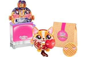 Cookeez Makery Toasty Treatz Toaster Twin Pack | With Scented Plush | Make 2 Soft and Squishy Surprise Plush Friends | Pop-in-Bread And See Surprise Plush Pop Up | Includes Exclusive Bagel Pet