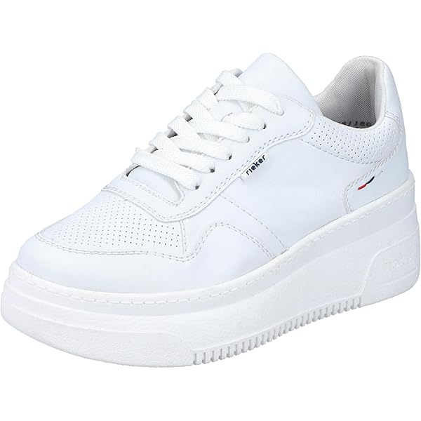 Rieker Dames M7815 Sneaker Low, Blauw, 42 EU, blauw, 42 EU