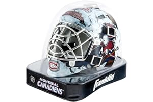 Franklin Sports Mini Masque de Gardien de But de Hockey avec Logo de l'équipe de la LNH avec étui – Masque de Gardien de But de Collection avec Logos et Couleurs Officiels de la LNH