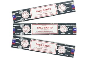 Crafty Jungle Satya Nag Champa Palo Santo - Varillas de incienso (3 unidades)