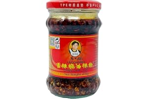 Blissify - Lao gań ma Crispy Chilli Oil 210g Each (Pack of 1) – Famous Traditional Chinese Spicy Chilli Oil for Cooking, Dipping, and Topping