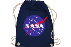 Shirtracer - Turnbeutel Rucksack - Sprüche Statement - Nasa Meatball Logo