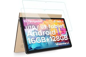 Hianjoo 2 Pezzi Vetro Temperato Compatibile con DOOGEE U9 / U10 Tablet 10.1'', Pellicola Protettiva Protezione Compatibile con DOOGEE U9 / U10 Tablet 10,1 Pollici