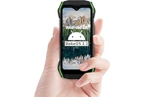 Blackview N6000 (2023) mini telefon komórkowy bez umowy, 16 GB + 256 GB Helio G99 smartfon outdoorowy z systemem Android 13, wyświetlacz QHD+ 4,3" QHD+ 48 MP + 16 MP, telefon komórkowy na plac budowy,