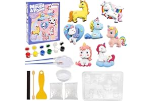 Ballery Kit Pittura Unicorno per Bambini - DIY Giocattoli Arte e Artigianale Con Colori Creativi - Regalo Compleanno Natale per 3 5 6 8 12 Anni