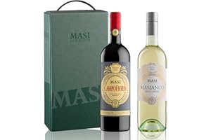 Masi | BOX VENDEMMIA | CAMPOFIORIN 2021 Rosso Verona IGT | MASIANCO 2023 Pinot Grigio delle Venezie DOC | 2 bottiglie da 750 ml