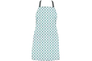 JOLEE TABLECLOTHS Jolee... Fabrics Wipe Clean PVC Coated Aprons - 100% Cotton Oilcloth - Adults and Childrens Sizes - Easy to Clean and Splash Proof Apron