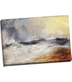 Artery8 Wandbild 'The Battle Of Trafalgar' Gerahmt – 18x24 Zoll (46x61 Cm) | Schlacht-Gemälde-Druck Für Wohnzimmer & Büro